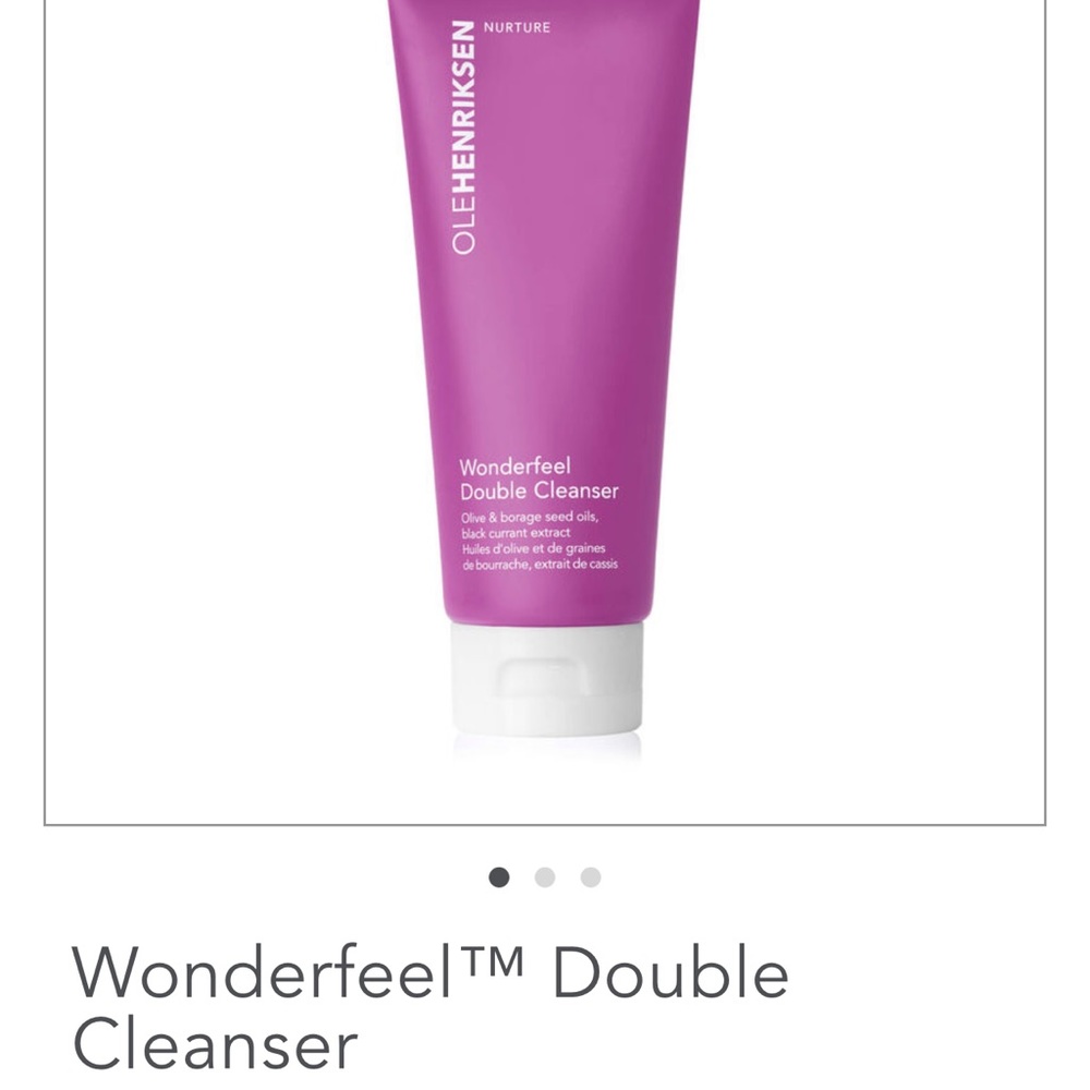 OLEHENRIKSEN Wonderfeel Double Cleanser- 2 fl oz NEW